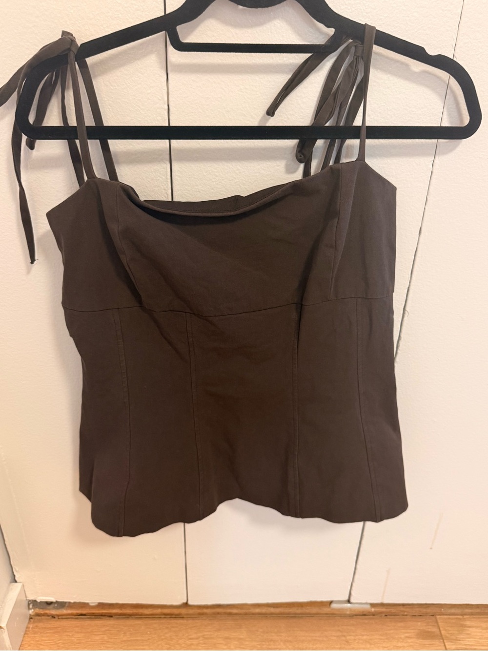 Zara Brown Camisole Size Medium Like New